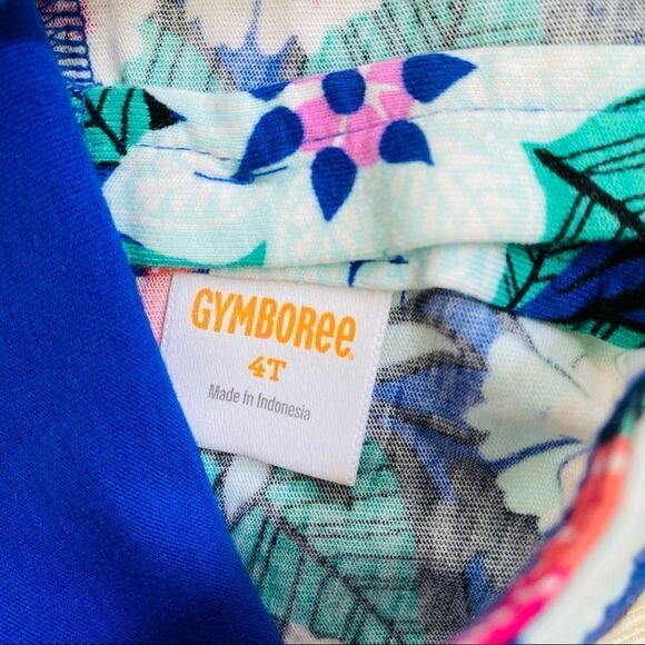 Gymboree Girls Toddler Top Floral Sleeveless Shirt - Picture 2 of 3